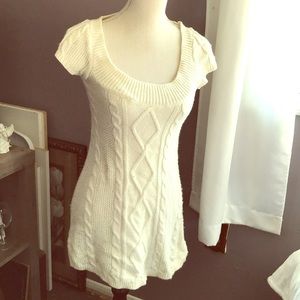 Short Sleeved Tunic Sweater